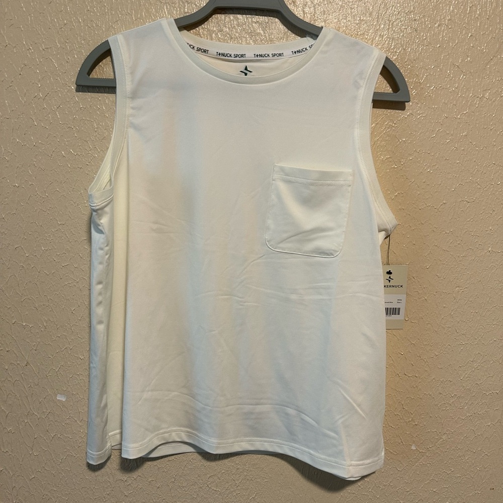 Tuckernuck Sport Sasha Tank Top Size Large New Stretchy Tennis Outdoor